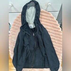 Champion Kids Black Hoodie Jacket